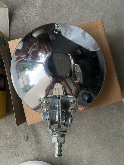 Farol Longo Alcance Hella Halogen 160 Novo Caixa Original