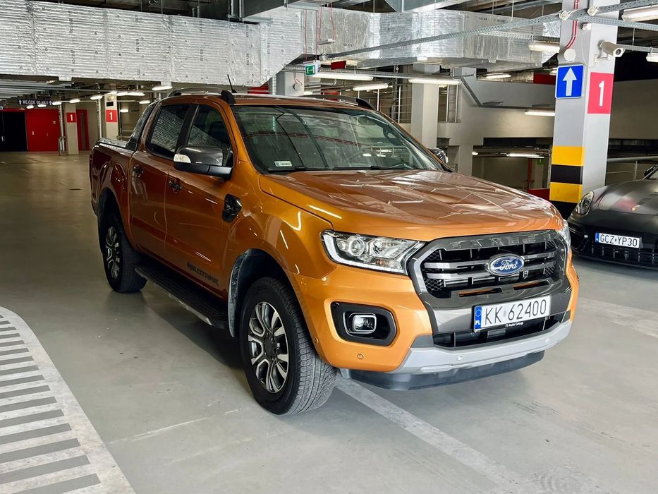 Ford Ranger Ford Ranger Wildtrak 4X4 Automat VAT 23% 95 tyś. Top Wersja, Zadbany