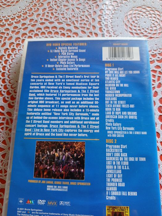 DVD- Bruce. Springsteen