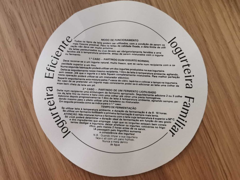 Iogurteira Familiar nova