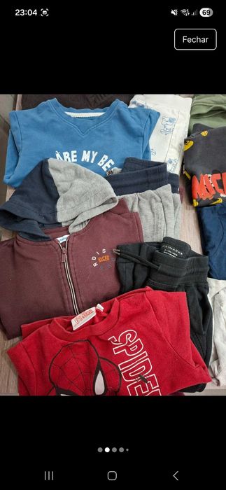 Lote roupa tam.3anos