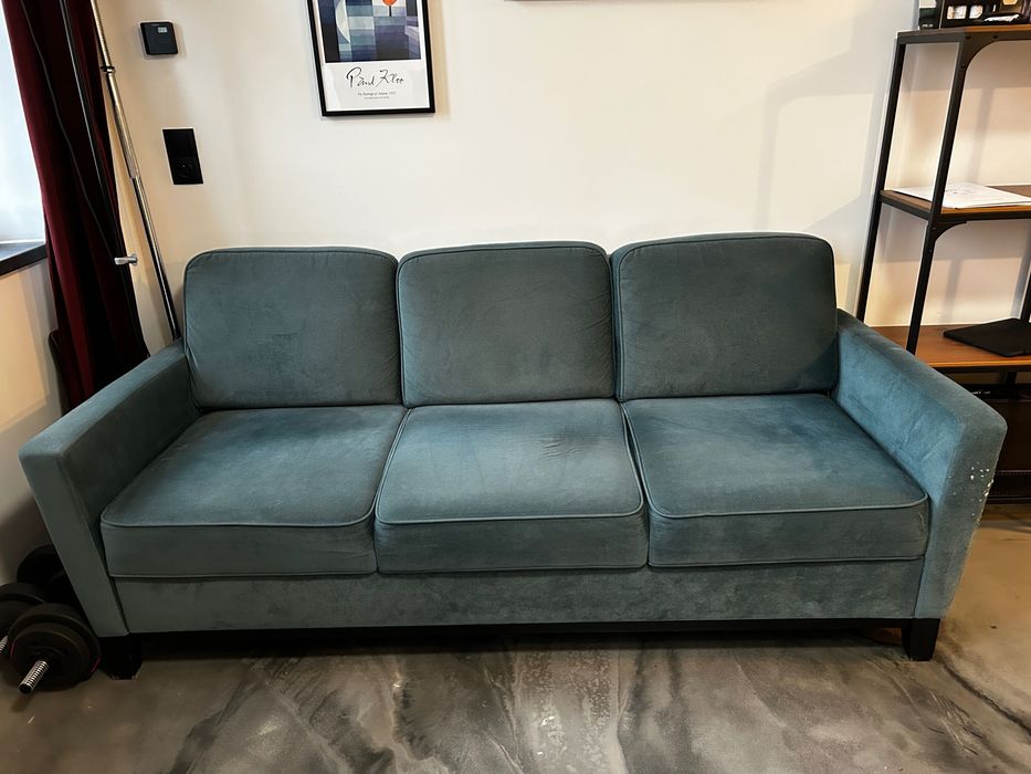 Sofa trzyosobowa Bergen butelkowa zieleń