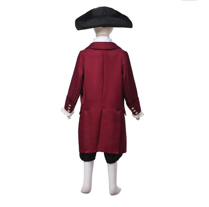 BPURB Kids Boys Steampunk wiktoriański arystokrata kostiumy średniowie