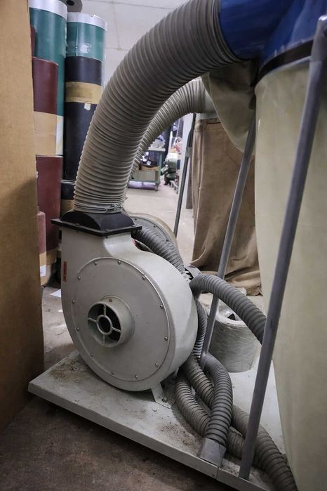 Aspirador Industrial / Extrator de Pó Trifásico 380V