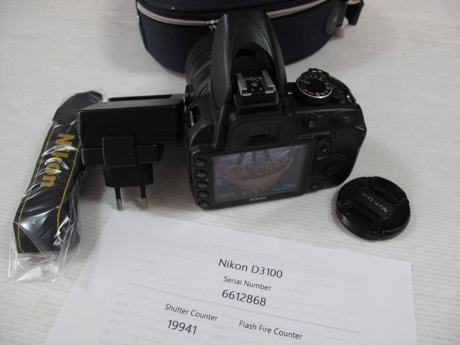 Nikon D3100 + Lente 18-55 VR Estabilizador só 19 Mil disparos