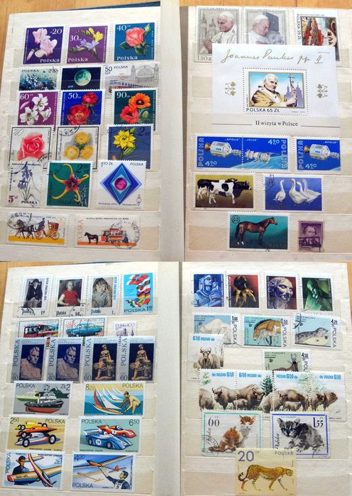 Klaser ze znaczkami, znaczki pocztowe A298