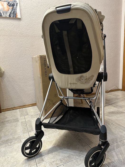 Cybex Mios Simply Flowers Beige Візочок Коляска