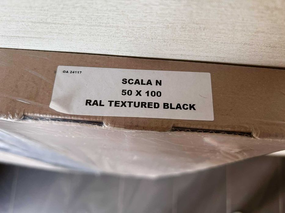 Radox Scala Grzejnik Łazienkowy 100x50 cm CZARNY NOWY