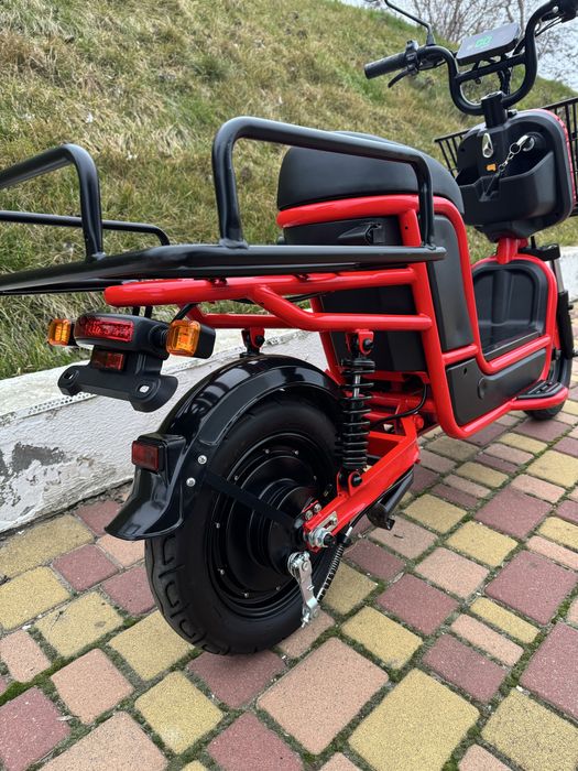 Електроскутер Like.Bike T1 Light (red-black)