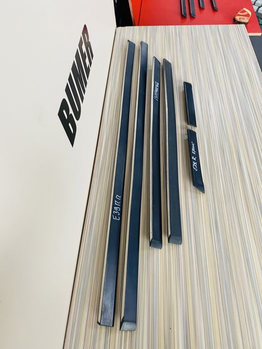 Комплект Молдінгів на бмв е39 Хром Bmw E39 дверні моліднги Молдинг