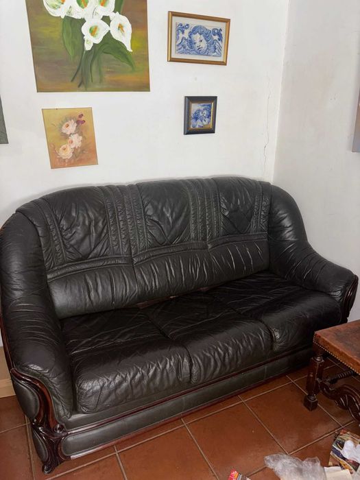 Sofás de pele para desocupar