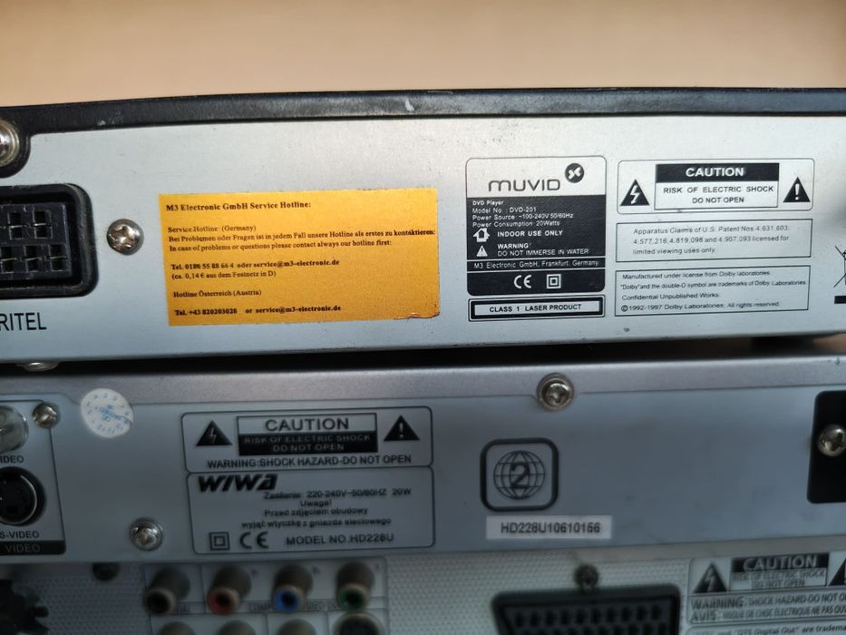 Odtwarzacz DVD 5szt