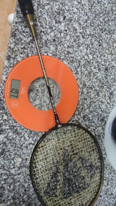 Raquete badminton