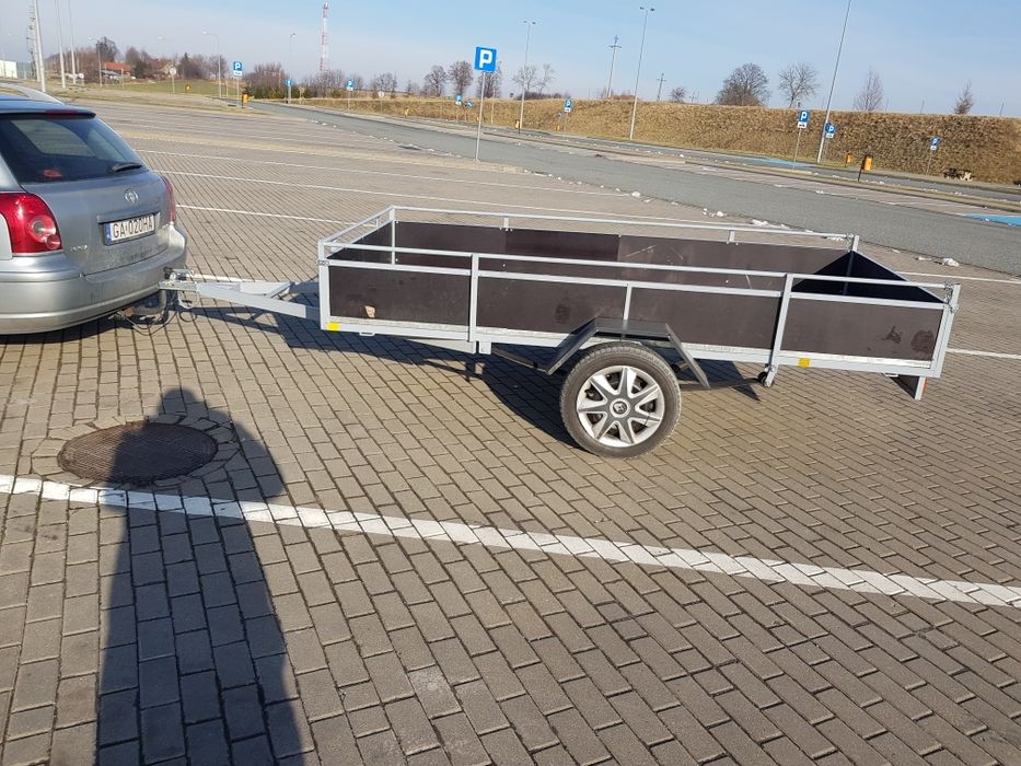 Nowa, duża 250x125x40, 1t. ład. resor, pły