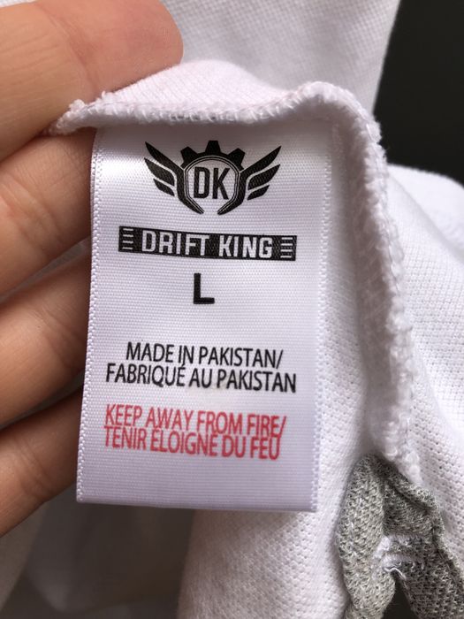 Koszulka polo męska Drift King rozmiar L