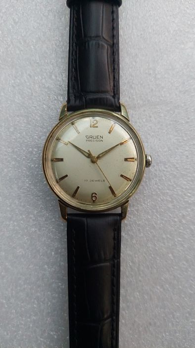 Коллекционные винтажные часы Gruen Precision 510 (James Bond 007)