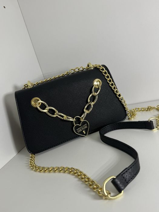 Nowa czarna torebka Versace