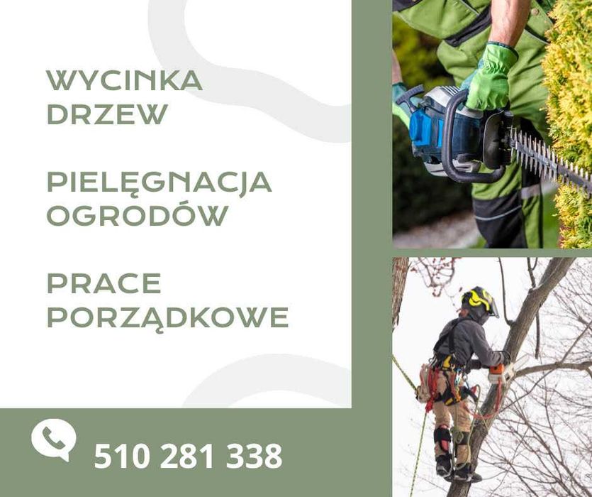 Usługi ogrodnicze, wycinka drzew, automatyczne nawodnienie, trawniki