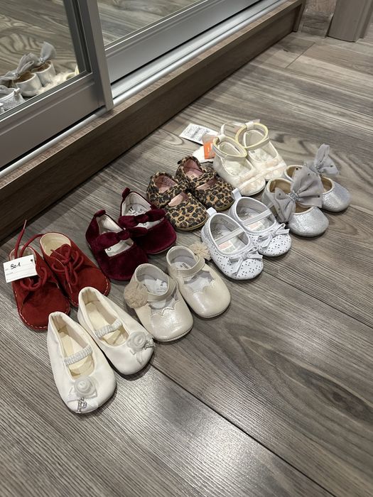 Туфлі-пінетки для дівчинки( від 3 до 8 міс)