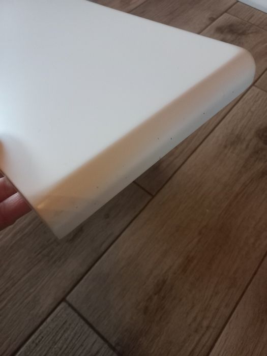 Parapet wewnętrzny MDF biały 120