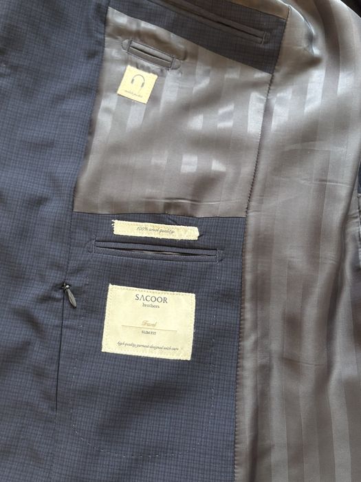 Fato Sacoor Slim Fit 48 / 42 || 100% Lã Virgem
