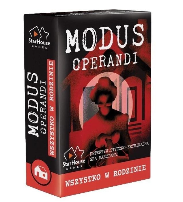 Modus Operandi Wszystko w rodzinie StarHouse Games pudełko,96x68 mm