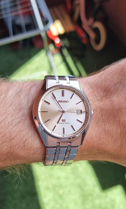Grand Seiko 36mm  na zintegrowanej bransolecie