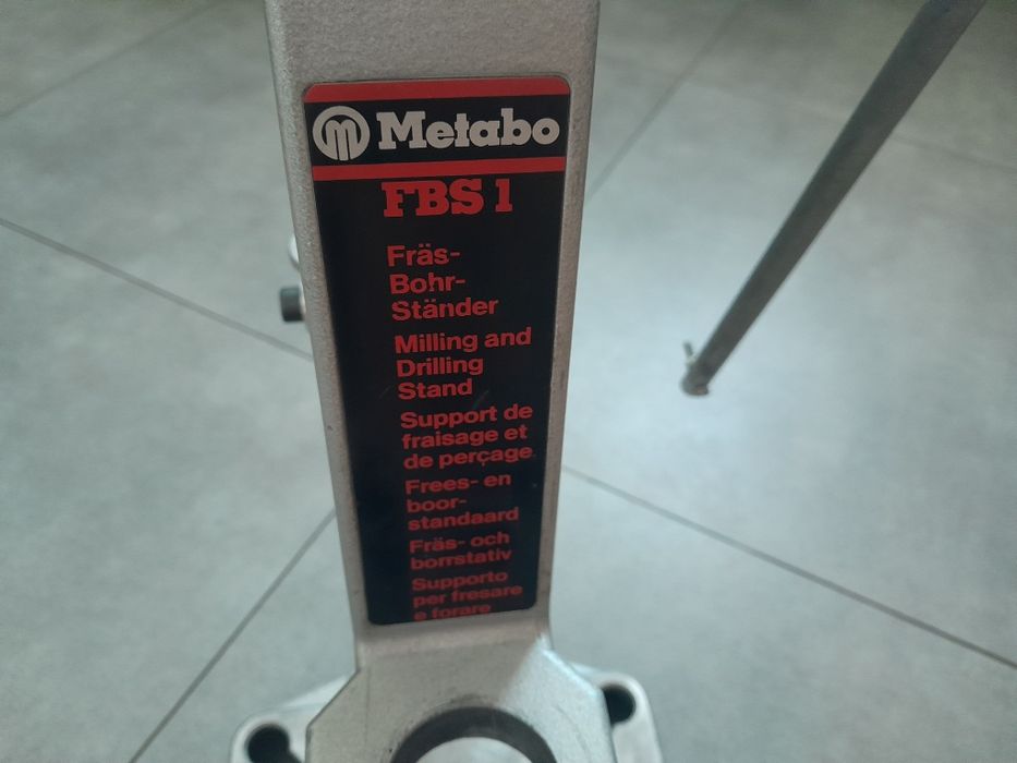 Statyw wiertarski Metabo FBS1 stojak wiertarsko-frezarski