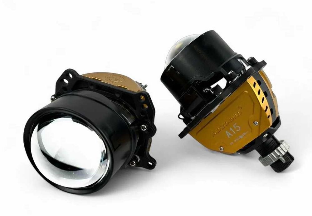 ‼️1299грн‼️ driveX ams aozoom Bi led линзы "I5" 3 дюйма, 2 чип 12 - 24 2шт galaxy