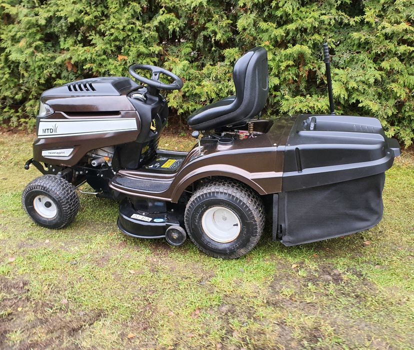 Traktorek kosiarka MTD z koszem 16 km pompa oleju transmatic