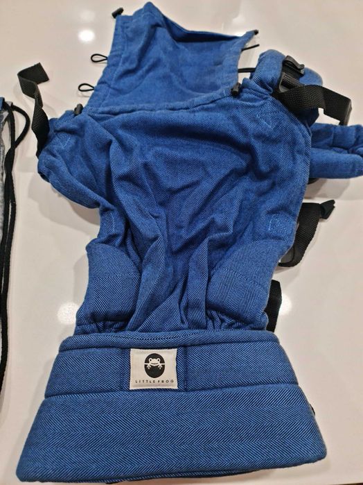 Mochila Ergonómica Little Frog Azul