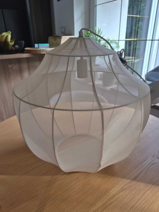 Komplet dwóch lamp wiszących z siateczki
