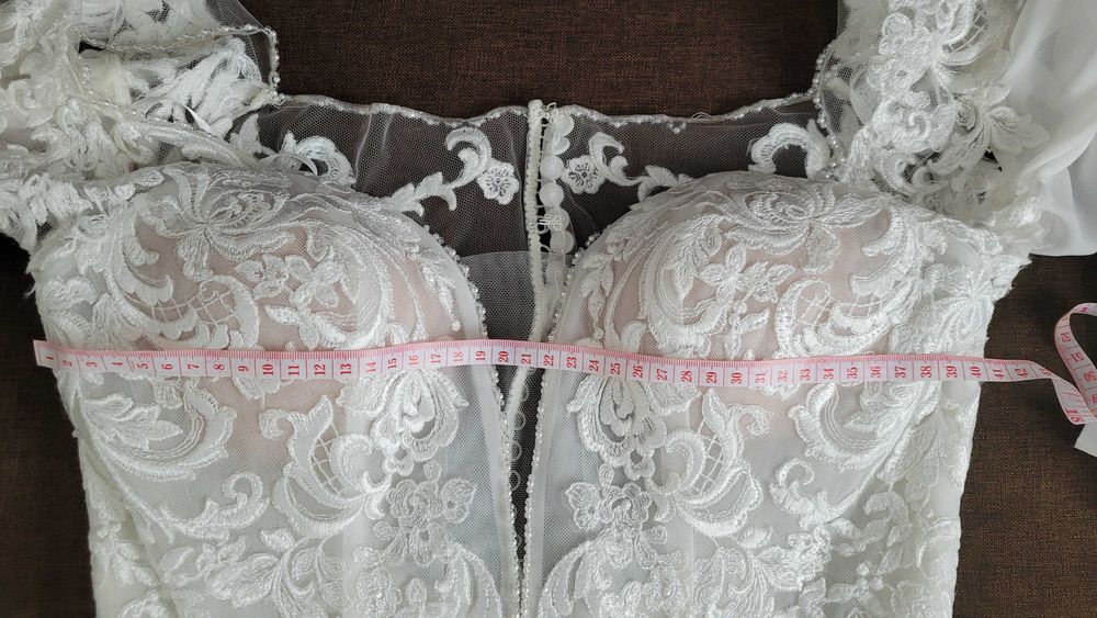 Suknia ślubna S 36 biała