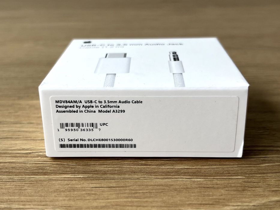 Оригінальний Кабель Аудіо Apple USB-C to 3.5 mm Audio Cable (1.2 m)