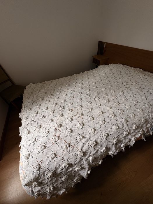 Colcha Branca Algodão