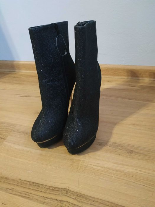 Buty, rozmiar 40, obcas 15cm