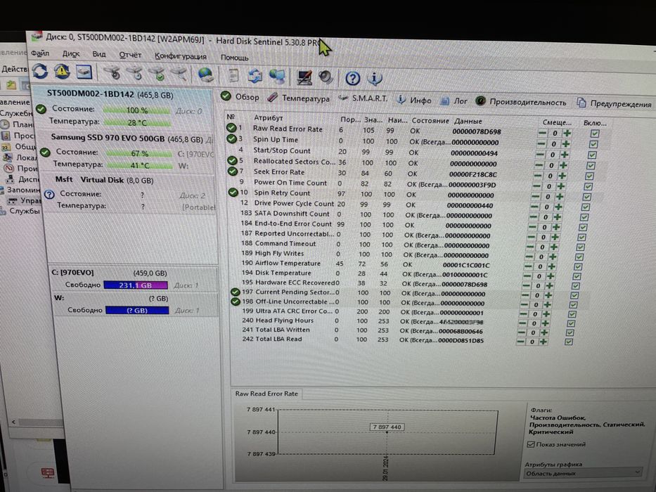 Жорсткий диск Samsung/Seagate 500Gb 3.5 Sata3 SataIII ST500DM005