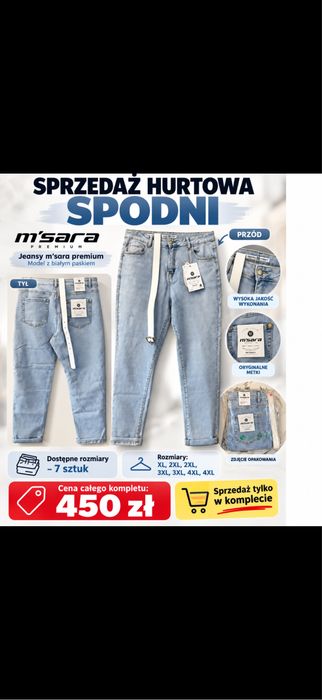Ubrania MSara spodnie