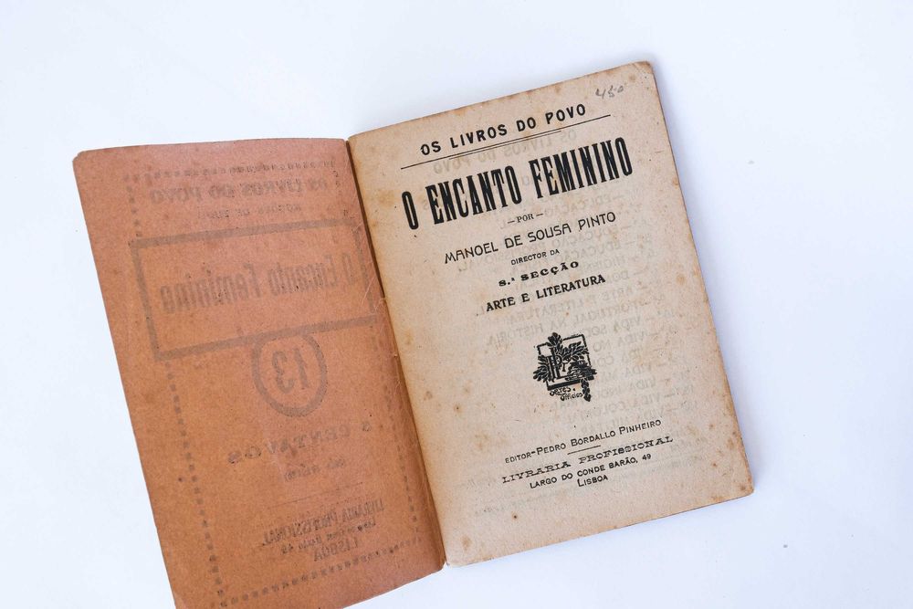 O Encanto Feminino - Manoel de Sousa Pinto, Livraria Profissional