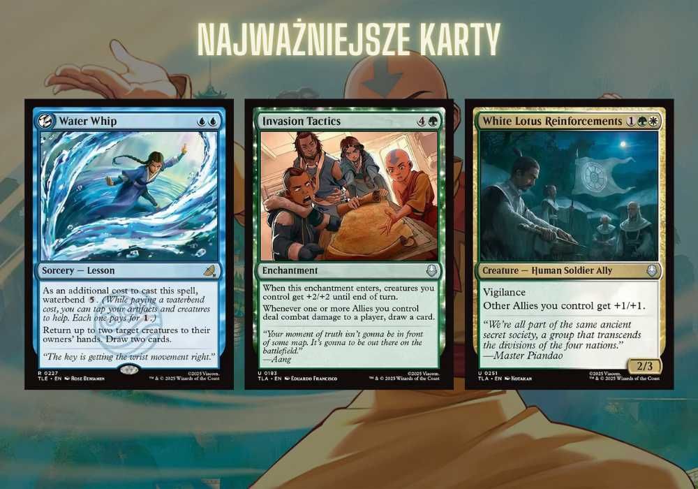 Magic the Gathering Commander | Avatar, Aang and Katara, waterbending