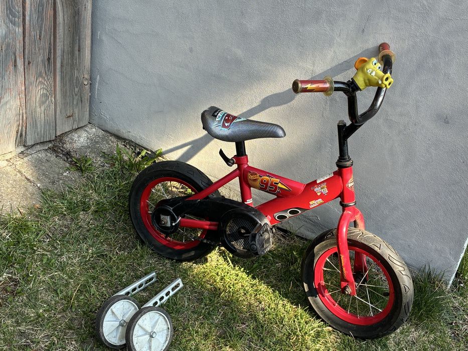 Rowerek dzieciecy czerwony Zygzzak McQuin 12”