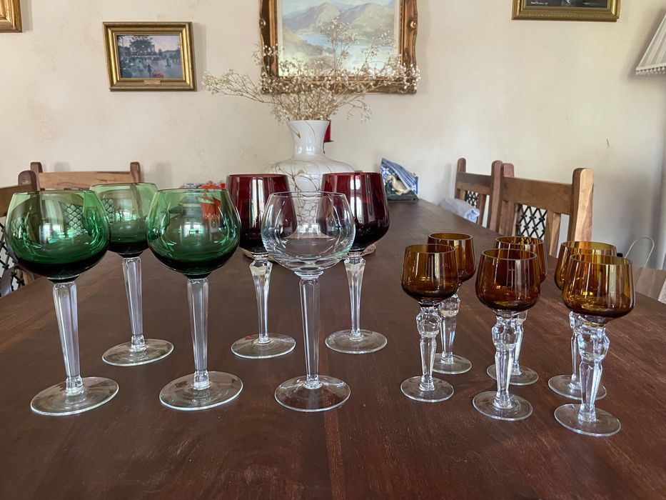 Kieliszki remery kolorowe