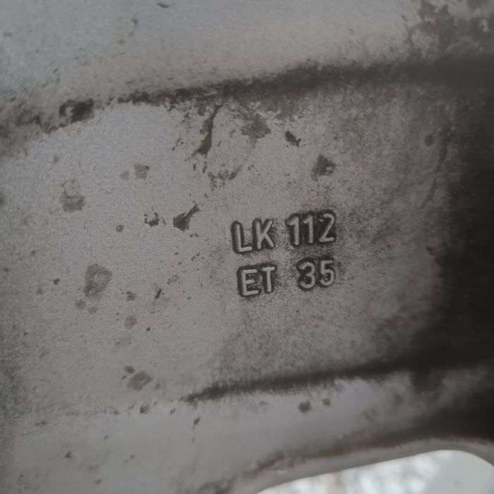 5x112 17" 7,5j Monobkock Mercedes alufelgi  et35 w124 w201 w202 w210