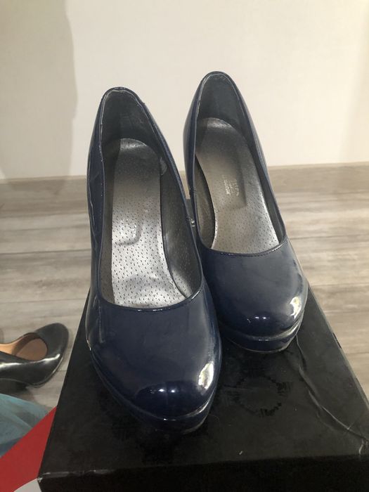 Elaganckie buty szpilki czółenka obcas