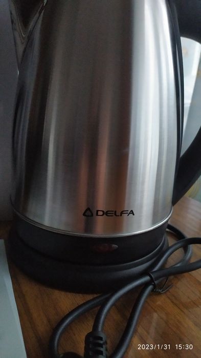 Чайники электрические DELFA в нерж.корпусе- 2шт.