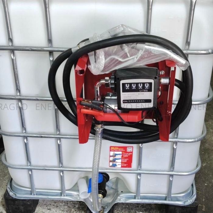 Міні азс Єврокуб, заправна станція 12В, насос 12В, лічильник, дизель