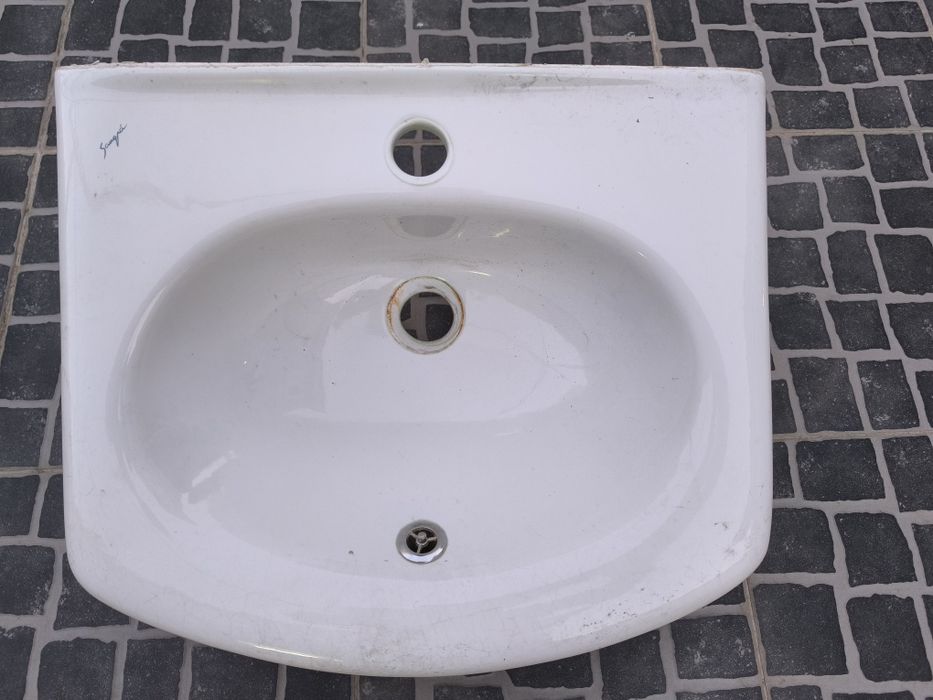 Lavatório de WC Branco