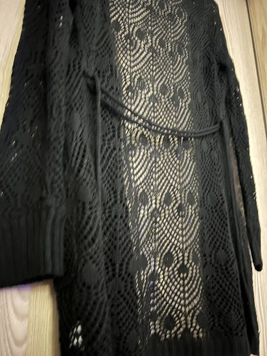 Casaco em croché ITRY preto