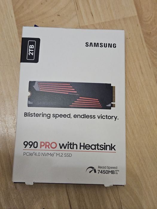 SSD накопичувач Samsung 990 PRO with Heatsink 2 TB