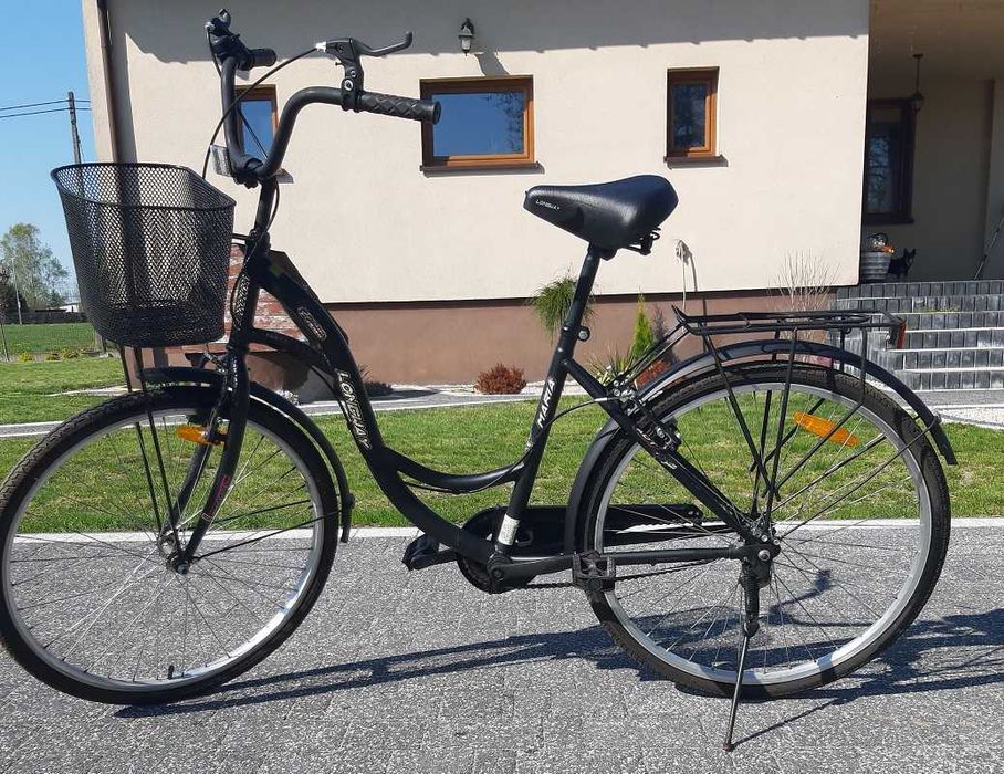 Rower damski z koszykiem 26 cali Nowe Grobice • OLX.pl